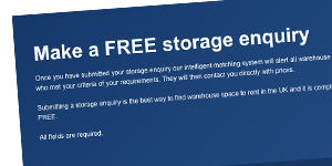 Find storage space on the warehouse exchange
