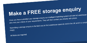 Find storage space on the warehouse exchange