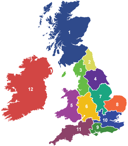 UK regions
