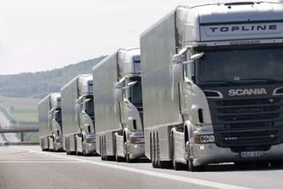 Haulage industry views on platooning