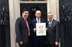 Petition for Fuel Duty cut is delivered to Downing Street