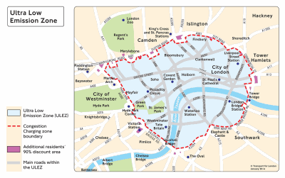 Mayor of London reveals new congestion charge plans