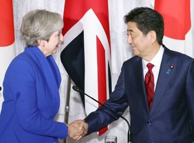 Japan PM offers UK Pacific partnership with “open arms”