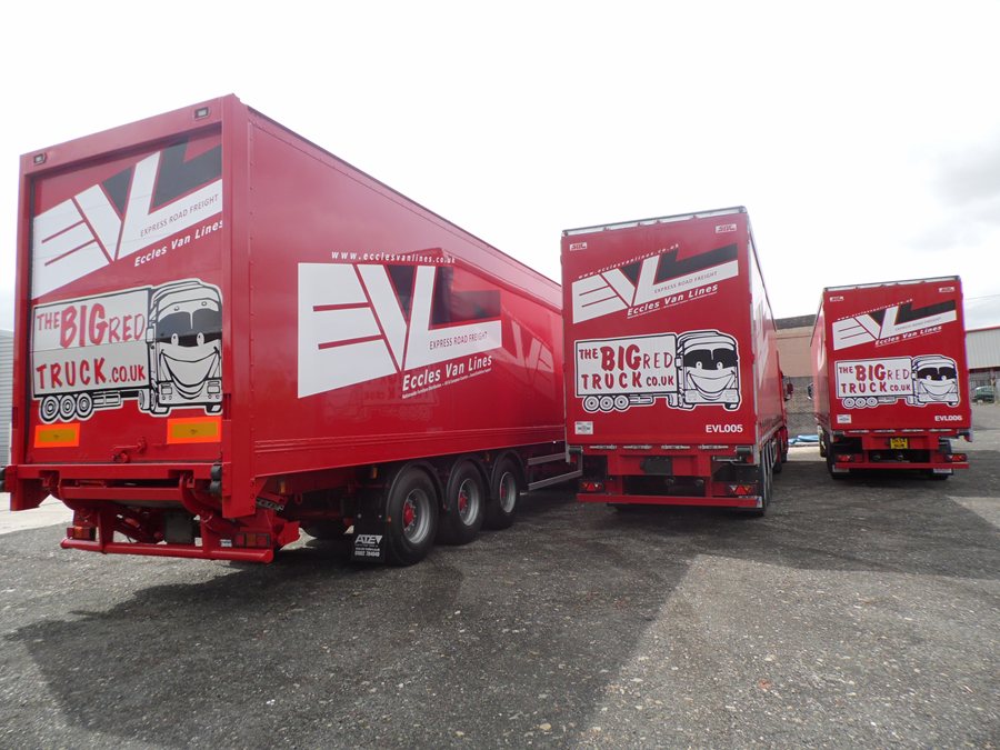 A selection of our trailers