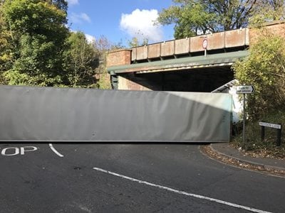 New safety campaign after HGV hits bridge