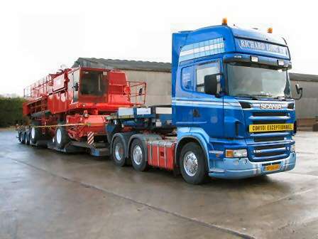 PMC Harvester on the way to Hungary